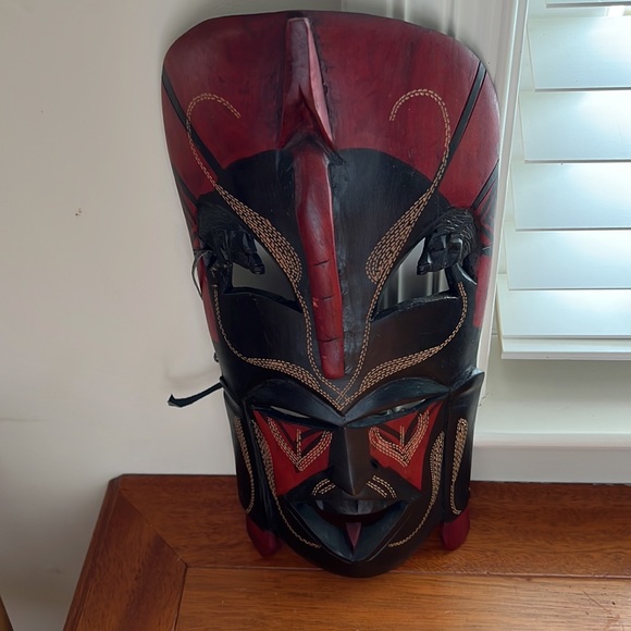 Home Wall Decor Art Hand Carved Wood - Picture 8 of 9